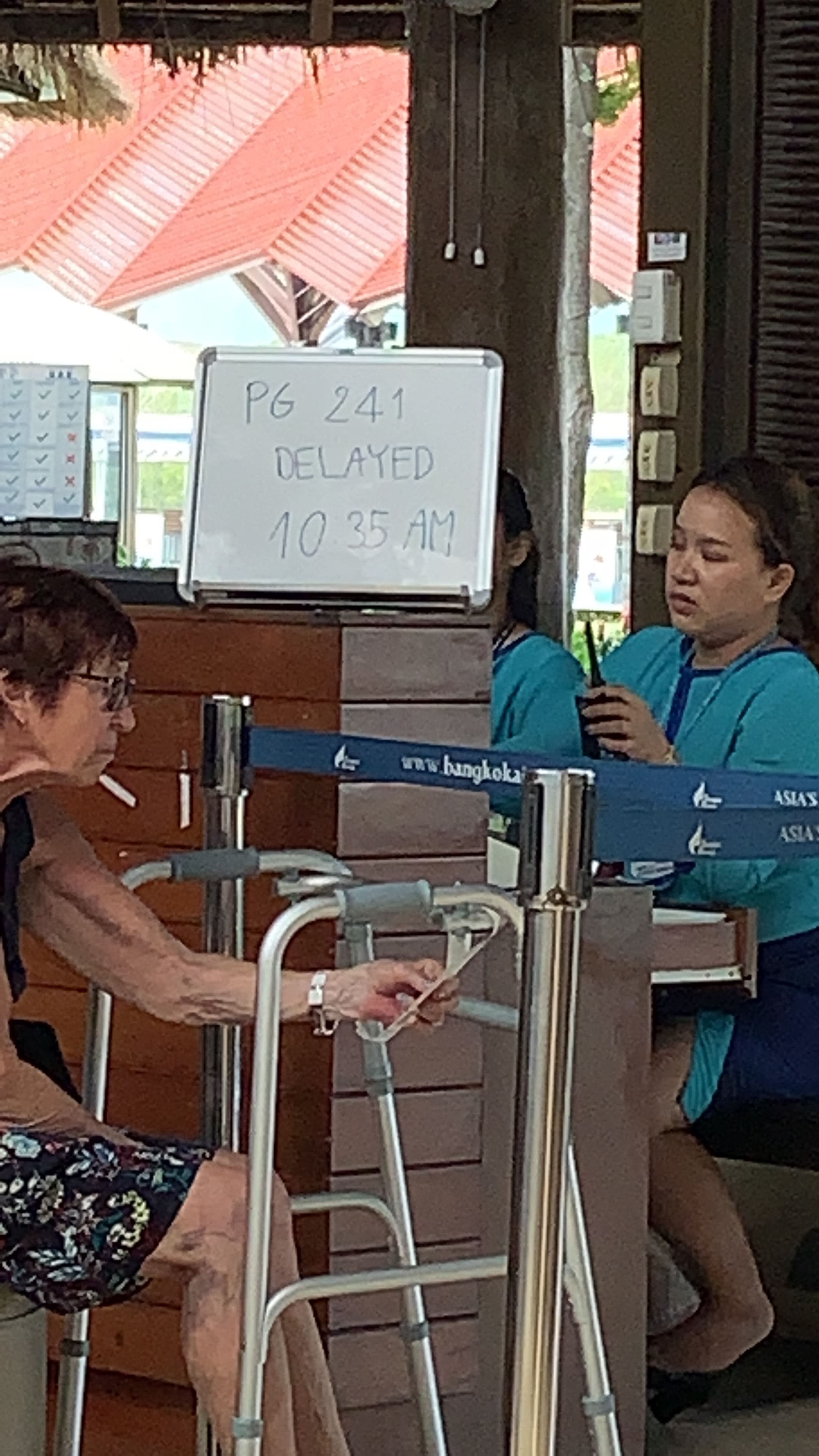 Bangkok Air delay