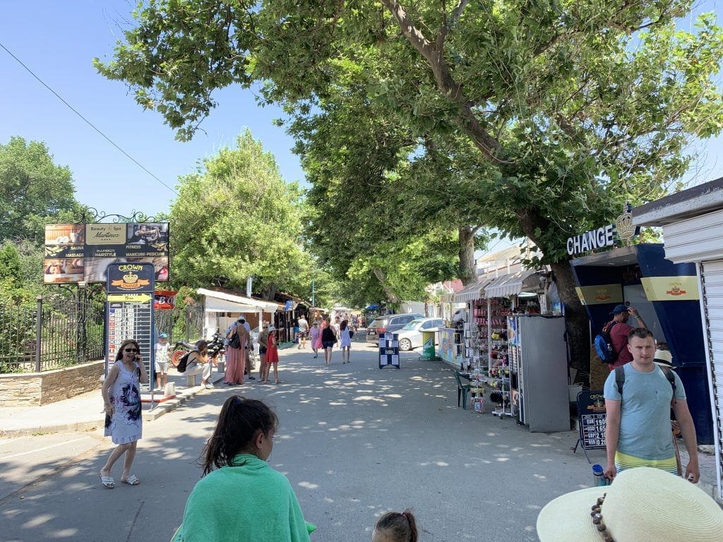 Beach Road Sozopol Bulgaria