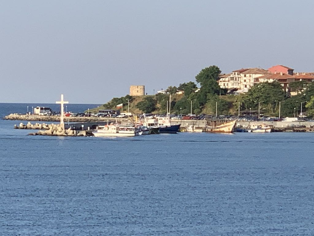 Nessebar across the water