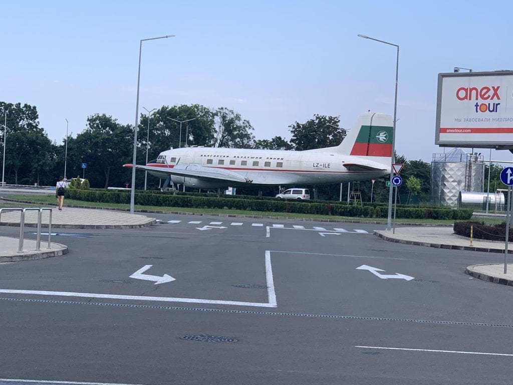 Bulgaria Air old plane