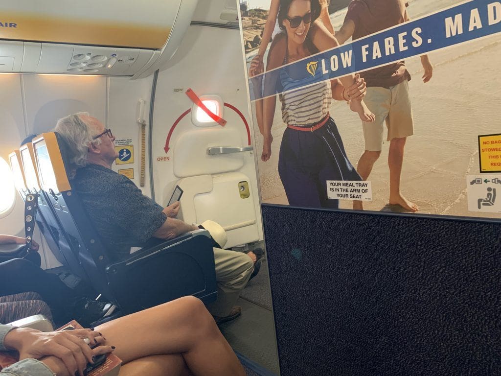 Ryanair Flexi Plus Row 1