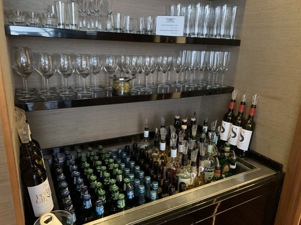 Budapest Priority Pass Platinum Lounge Alcohol