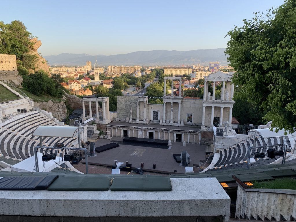 Roman Theater Plovdiv Bulgaria