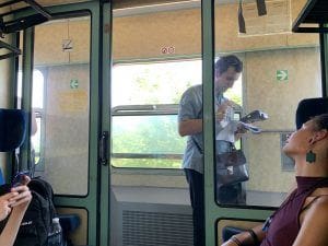 Train Conductor Train from Varna to Plovdiv Bulgaria