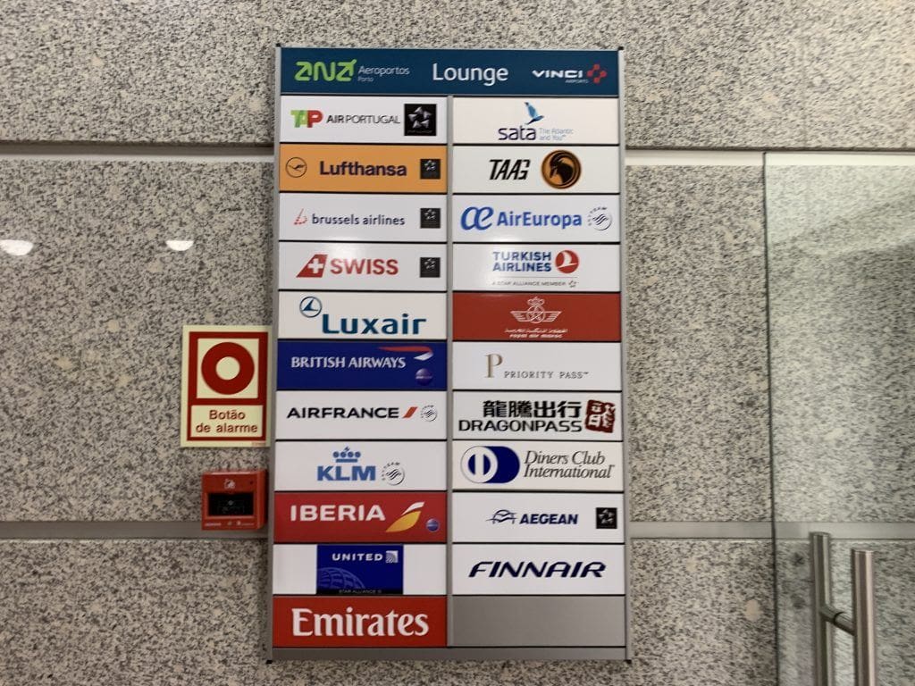 ANA Lounge Porto Partner Airlines