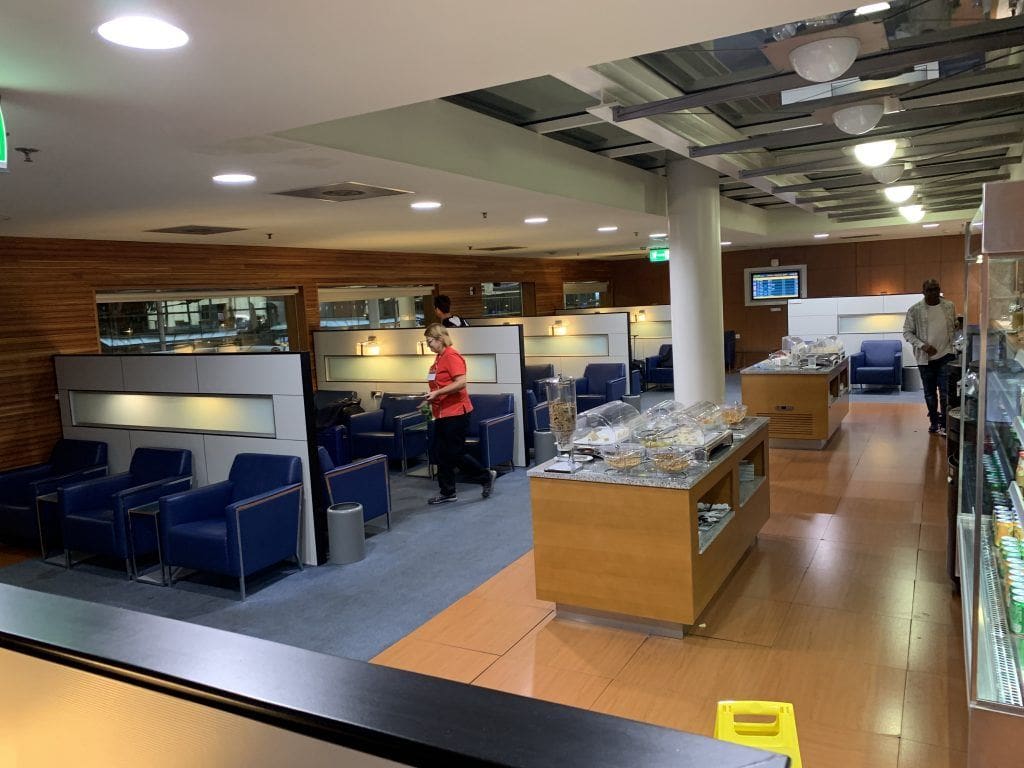 Priority Pass Lounge Porto Seating Area