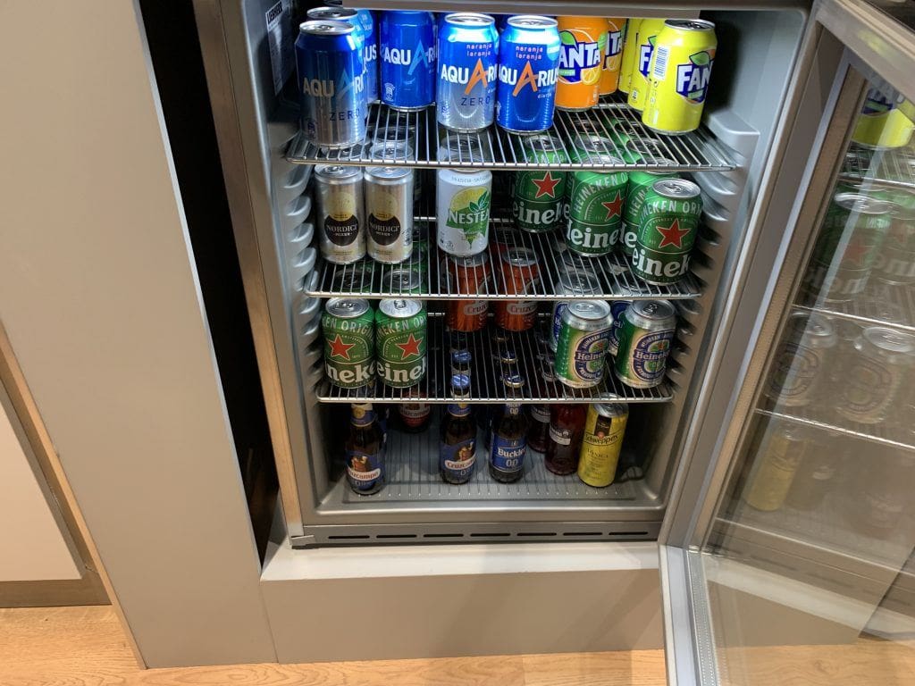 Priority Pass Lounge Seville Alcohol