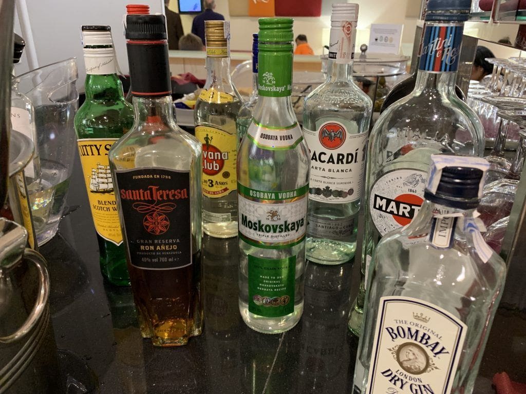 Priority Pass Lounge Seville Alcohol Drinks
