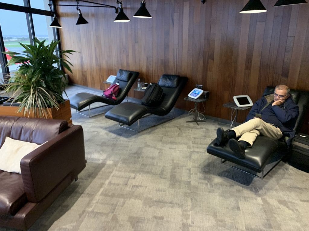 Priority Pass Lounge Malta Seating