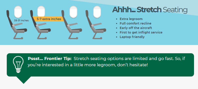 Frontier Stretch Seating