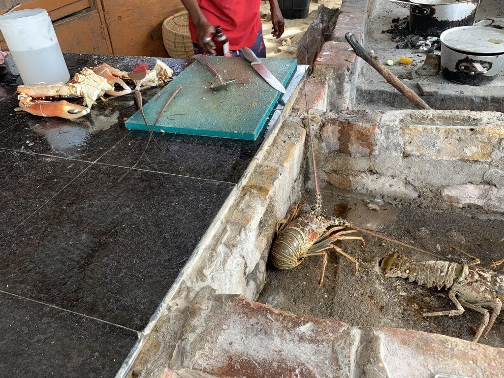 Keto in Jamaica Fireman's Lobster Pit Negril Jamaica