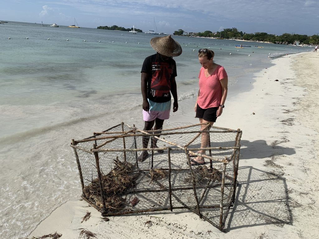 Keto in Jamaica Fireman's Lobster Pit Negril Jamaica
