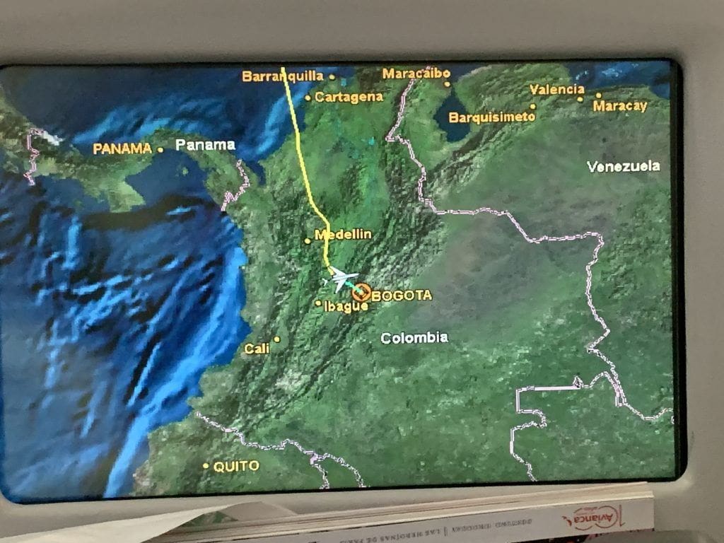 Avianca A330 Business Class IAD-BOG Arrival