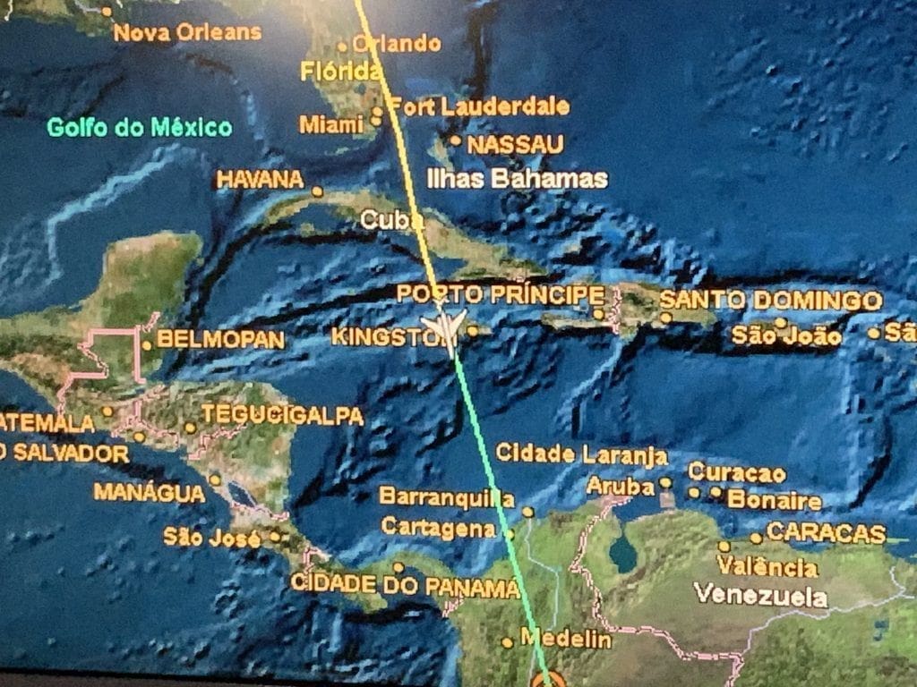 Avianca A330 Business Class IFE