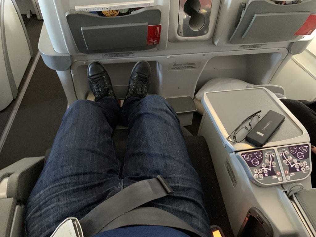 Avianca Business Class A330 Legroom
