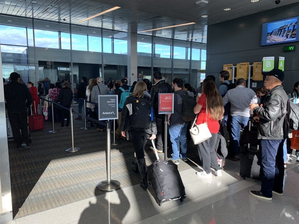 Avianca Business Class A330 Boarding IAD