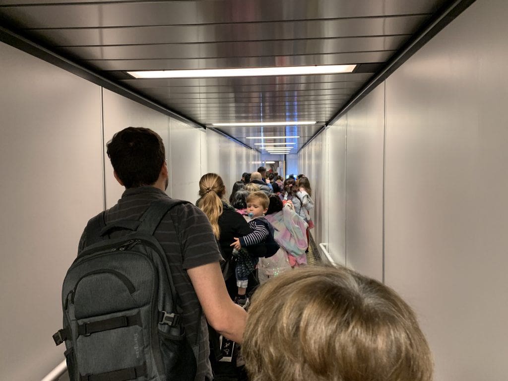 Avianca Business Class A330 Boarding IAD