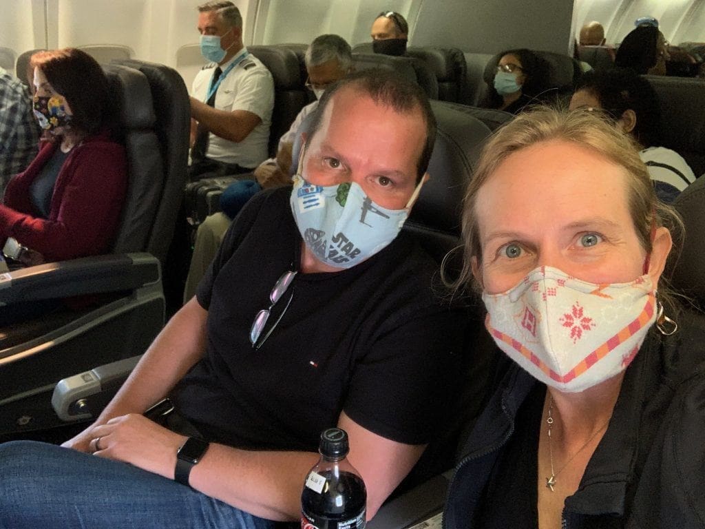 Flying during covid-19 ORD to LAS
