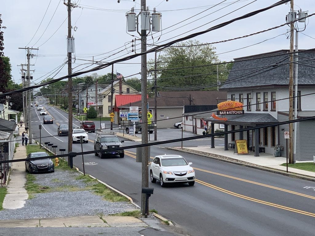 traffic in Hershey