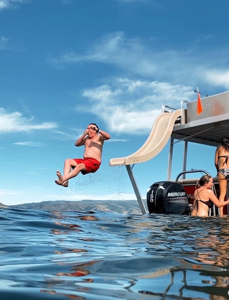 Pineview Reservoir Water Slide