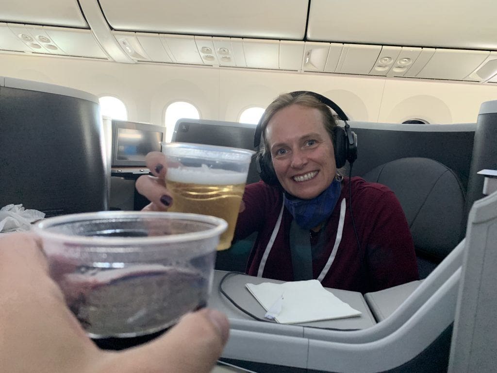 AA Business Class Transatlantic during COVID-19