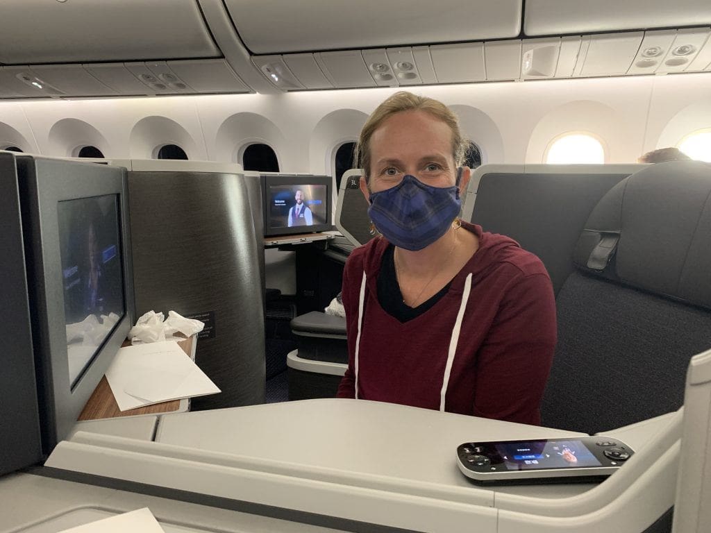 AA Flight Chicago ORD to London LHR 787