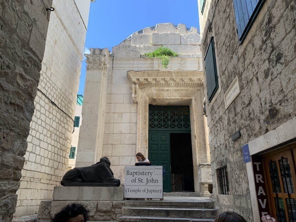 Old Town Split Croatia Temple of Jupiter