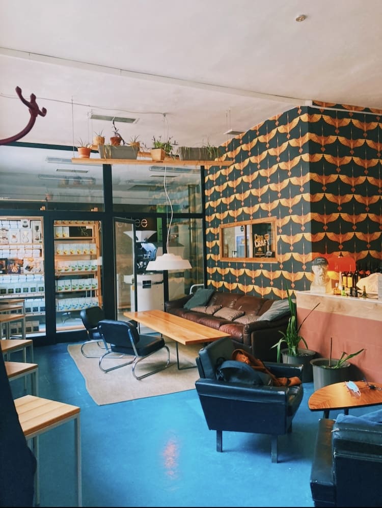 Lounge area at In the Yard