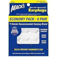 what to bring on a flight wax earplugs